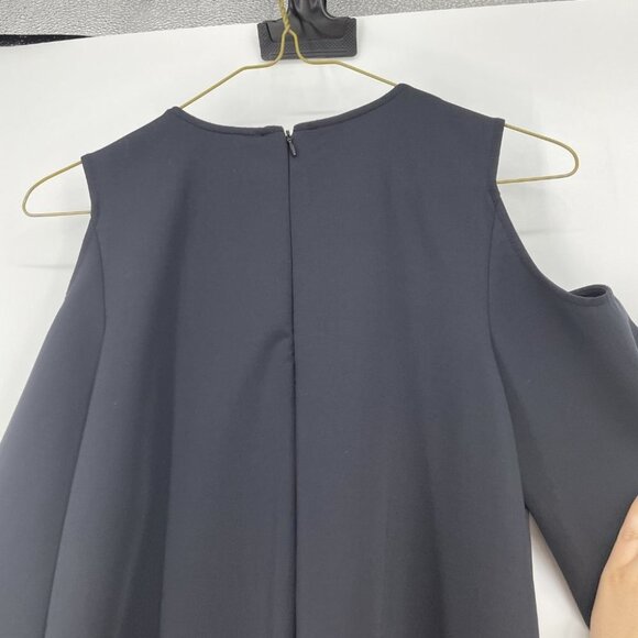 Tanya Taylor Kathy Cold Shoulder Dress solid  black - Picture 12 of 16